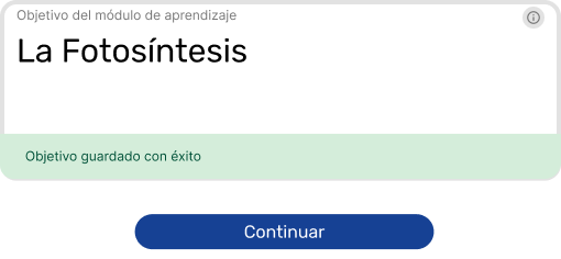 Configuración del objetivo de una actividad en RVD.AI